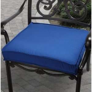  Sunbrella 20 Outdoor Chair Cushion in BlueCushion KG 