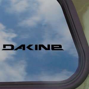  Da Kine Black Decal Surf Skate Dakine Truck Window Sticker 