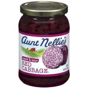 Buffalos Own Aunt Nellies Sweet and Sour Red Cabbage 16oz.  
