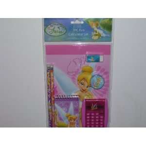    Disney Fairies Tinker Bell 7pc Fun Calculator Set Toys & Games