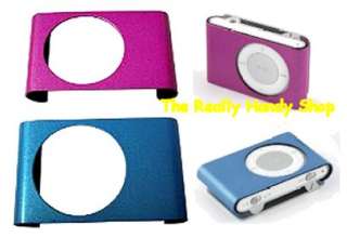 iPod Shuffle 2nd Generation Pink Metal Protective Cover Case