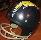   CHARGERS NFL HNFL RAWLINGS 1980s VINTAGE FOOTBALL HELMET(L)LARGE OLD