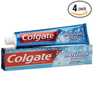 Fresh Toothpaste, Fluoride, Cool Mint, with Mini Breath Strips, 7.8 Oz 