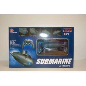    8875 Electric Mini Radio Control Submarine LED light Toys & Games