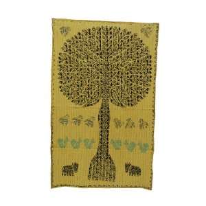  Awsome Home Decor Rajrang Tree of Life Patch Work Cotton 