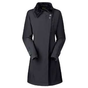  Mountain Hardwear Tuja Trench Coat   Womens Black Sports 