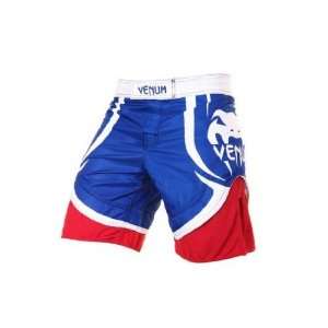  Venum Electron 2.0 MMA Fight Shorts   Blue/Red Sports 
