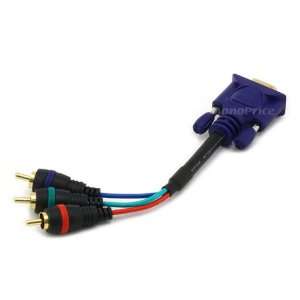  6 inches VGA to 3 RCA component video cable(HD15   3 RCA 