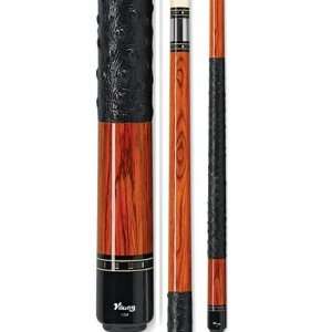  Viking Mirror and Midnight Black Colored Square Pool Cue 