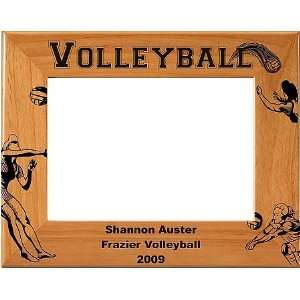    Personalized Female Volleyball Picture Frame