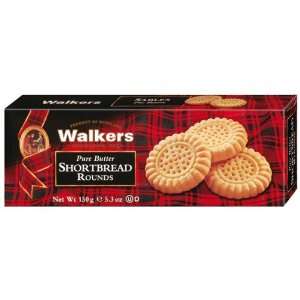 Walkers Classic Shortbread Rounds 5.3 oz Grocery & Gourmet Food