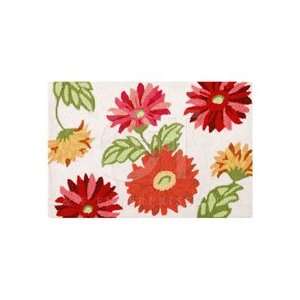  2 x 3 Washable Rug, Gerbera Daisies