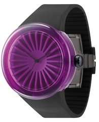  ODM Analog Arco Watch Black with Purple DD130 04 Watches