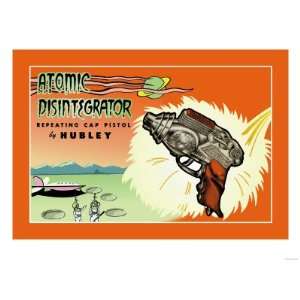  Atomic Disintegrator Repeating Cap Pistol Premium Poster 