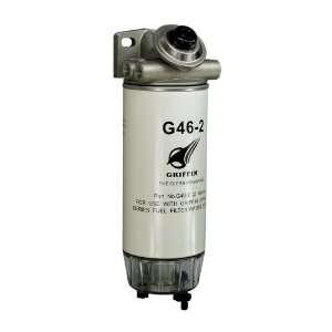  Griffin GP460 2 Spin On Fuel Filter / Water Separator Automotive
