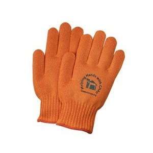   knit reversible work gloves, medium weight, recycled