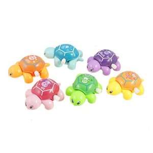   Assorted Color Plastic Wind up Tortoise Toy for Children Toys & Games
